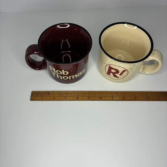 LOT 2 ROB THOMAS MUGS CUPS swag fan merchandise Pop music concert memorabilia - Picture 5 of 5